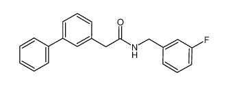 N-[(3-fluorophenyl)methyl]-2-(3-phenylphenyl)acetamide 897015-56-4