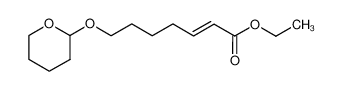 181273-30-3 ethyl 7-((tetrahydro-2H-pyran-2-yl)oxy)hept-2-enoate