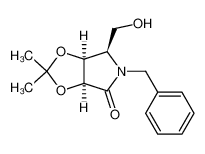 132430-66-1 (3S,4S,5R)-1-benzyl-5-hydroxymethyl-3,4-isopropylidenedioxy-2-pyrrolidinone