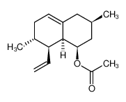 101761-23-3 (1RS,2SR,6SR,8SR,8aRS)-1,2,3,5,6,7,8,8a-octahydro-8-(acetyloxy)-2,6-dimethyl-1-ethenylnaphthalene