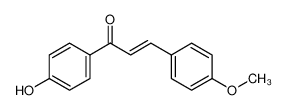 (E)-1-(4-hydroxyphenyl)-3-(4-methoxyphenyl)prop-2-en-1-one 6338-81-4