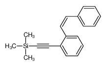 648934-15-0 trimethyl-[2-[2-(2-phenylethenyl)phenyl]ethynyl]silane