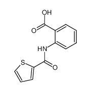 N-(2-carboxyphenyl)thiophene-2-carboxamide 33405-06-0