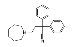 83898-29-7 spectrum, 4-(azepan-1-yl)-2,2-diphenylbutanenitrile