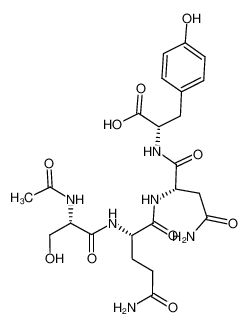 129521-68-2 structure, C23H32N6O10