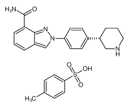 Niraparib tosylate 1613220-15-7