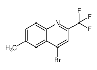 4-Bromo-6-methyl-2-(trifluoromethyl)quinoline 18706-27-9