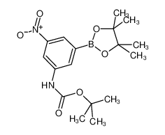 374595-05-8 structure, C17H25BN2O6