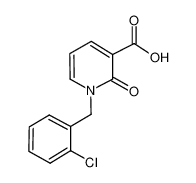 1-[(2-chlorophenyl)methyl]-2-oxopyridine-3-carboxylic acid 66158-19-8