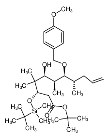 461044-34-8 structure, C33H58O6Si