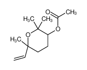 67674-42-4 spectrum, 2H-Pyran-3-ol, 6-ethenyltetrahydro-2,2,6-trimethyl-, 3-acetate