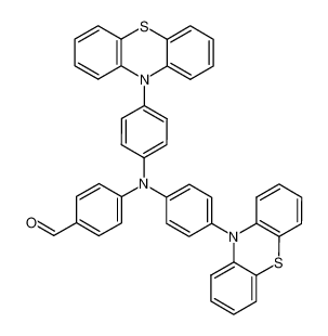 943784-70-1 4-{bis[4-(10H-phenothiazin-10-yl)phenyl]amino}benzaldehyde