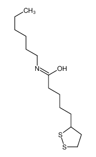 920510-68-5 5-(dithiolan-3-yl)-N-hexylpentanamide