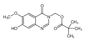 193002-25-4 7-羟基-6-甲氧基-3-((特戊酰氧基)甲基)-3,4-二氢喹唑啉-4-酮