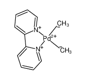 102150-17-4 structure, C14H16N2Pd++