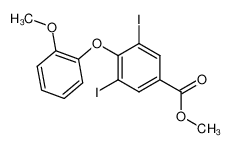 107922-35-0 structure, C15H12I2O4