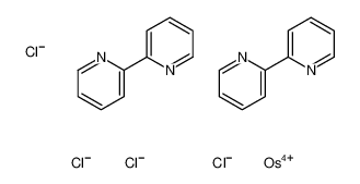 79982-56-2 structure, C20H16Cl4N4Os