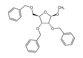 1-甲氧基-2,3,5-三苄氧基-beta-D-呋喃核糖