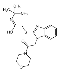 606110-55-8 structure, C19H26N4O3S