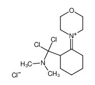 52773-39-4 spectrum, 4-(2-(N,N-dimethylchlorocarbonyl)cyclohexylidene)morpholin-4-ium chloride