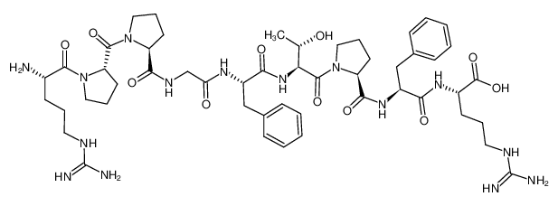 6120-63-4 structure, C51H75N15O11