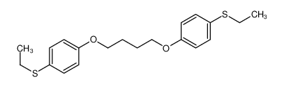 102454-61-5 1-ethylsulfanyl-4-[4-(4-ethylsulfanylphenoxy)butoxy]benzene