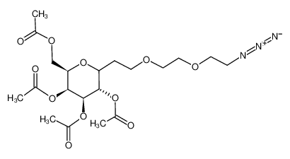 D-半乳糖 1-[2-(2-叠氮基乙氧基)乙氧基乙基]-2,3,4,6-四-O-乙酸酯