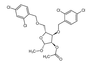 163759-42-0 structure, C22H22Cl4O6