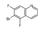 1022091-49-1 structure, C9H4BrF2N