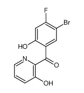 162271-34-3 (5-Bromo-4-fluoro-2-hydroxy-phenyl)-(3-hydroxy-pyridin-2-yl)-methanone