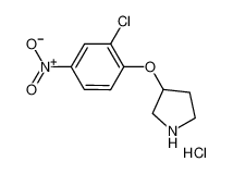 3-(2-Chloro-4-nitrophenoxy)pyrrolidine hydrochloride