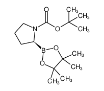 (S)-tert-Butyl 2-(4,4,5,5-tetramethyl-1,3,2-dioxaborolan-2-yl)pyrrolidine-1-carboxylate 149682-82-6