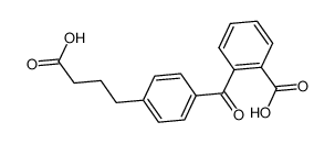 2-[4-(3-carboxypropyl)benzoyl]benzoic acid 80866-86-0