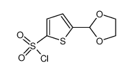 5-(1,3-dioxolan-2-yl)thiophene-2-sulfonyl chloride 871825-61-5