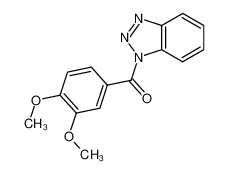 333347-81-2 spectrum, (1H-benzo[d][1,2,3]triazol-1-yl)(3,4-dimethoxyphenyl)methanone