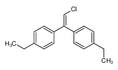 1,1-bis-(4-ethyl-phenyl)-2-chloro-ethene 14720-90-2