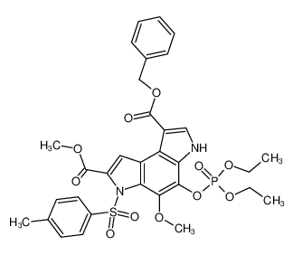 106674-06-0 structure, C32H33N2O11PS