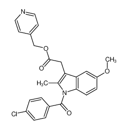 (4''-Pyridyl)methyl 1-(4'-Chlorobenzoyl)-5-methoxy-2-methyl-3-indolylacetate