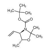 882028-37-7 tert-butyl (4R,5R)-2,2,5-trimethyl-4-vinyloxazolidine-3-carboxylate