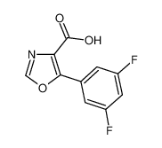 887267-63-2 structure, C10H5F2NO3