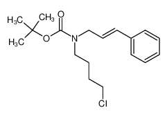 220926-88-5 N-(tert-butoxycarbonyl)-N-(4-chlorobutyl)cinnamylamine