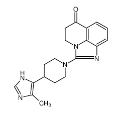 163120-31-8 structure, C19H21N5O