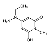 6-[amino(ethyl)amino]-3-methyl-1H-pyrimidine-2,4-dione