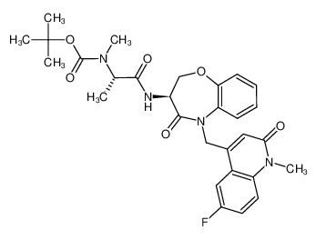 1562198-83-7 structure, C29H33FN4O6