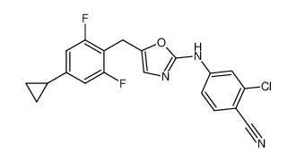 1422256-86-7 structure, C20H14ClF2N3O