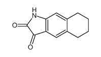 5,6,7,8-Tetrahydro-1H-benzo[f]indole-2,3-dione 106824-80-0