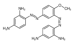 4,4'-[(4-甲氧基-1,3-亚苯基)二(偶氮)]二苯-1,3-二胺