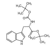 176536-76-8 spectrum, (2S)-2-(tert-butoxycarbonylamino)-3-(indol-3-yl)propionic acid tert-butyl ester