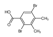 2,5-dibromo-3,4-dimethylbenzoic acid 6514-83-6