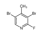 1000340-01-1 structure, C6H4Br2FN